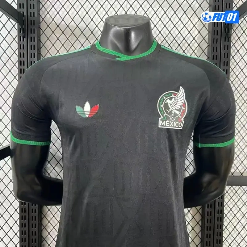 Camiseta México 2026 Versión Jugador Negro