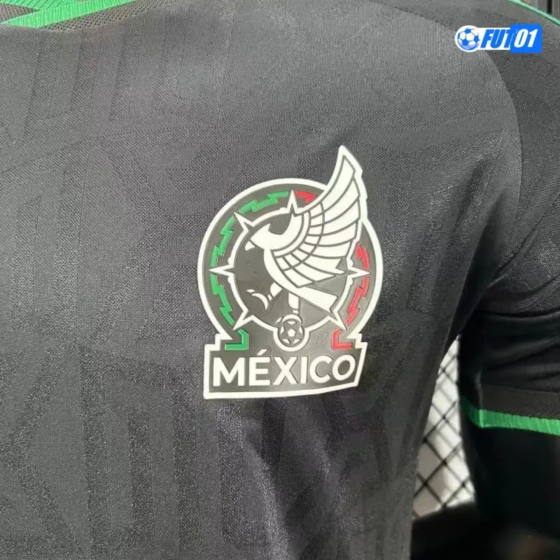 Camiseta México 2026 Versión Jugador Negro