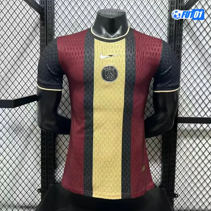 Camiseta PSG 2026/2027 Edición Especial Versión Jugador Rojo/Amarillo/Negro