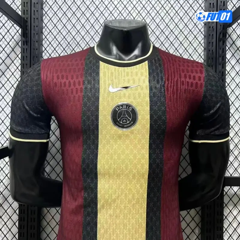 Camiseta PSG 2026/2027 Edición Especial Versión Jugador Rojo/Amarillo/Negro
