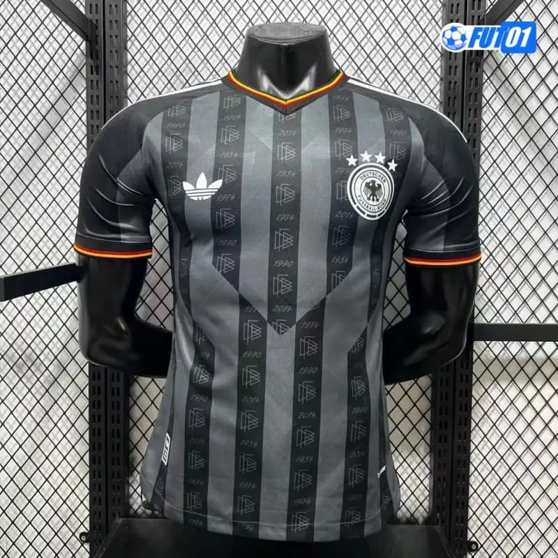 Camiseta Alemania 2026 Edición Especial Versión Jugador Gris/Negro