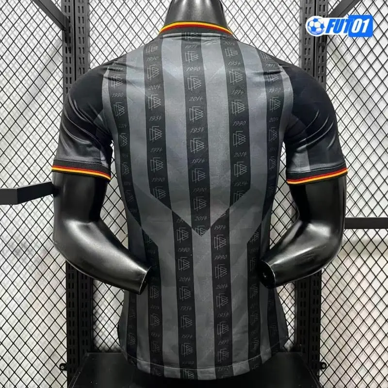 Camiseta Alemania 2026 Edición Especial Versión Jugador Gris/Negro