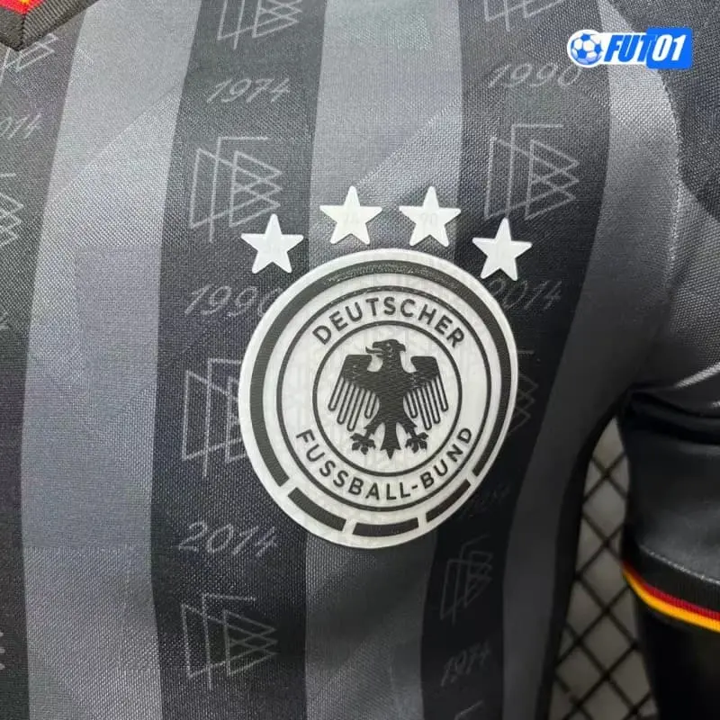 Camiseta Alemania 2026 Edición Especial Versión Jugador Gris/Negro