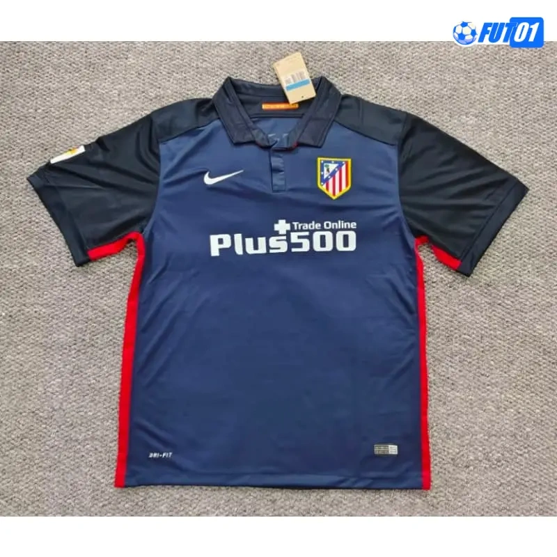 Camiseta Atletico de Madrid Away 2015/2016 Retro