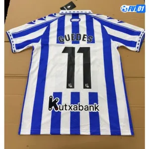 Camiseta GUEDES 11 Real Sociedad 2025/2026 Retro