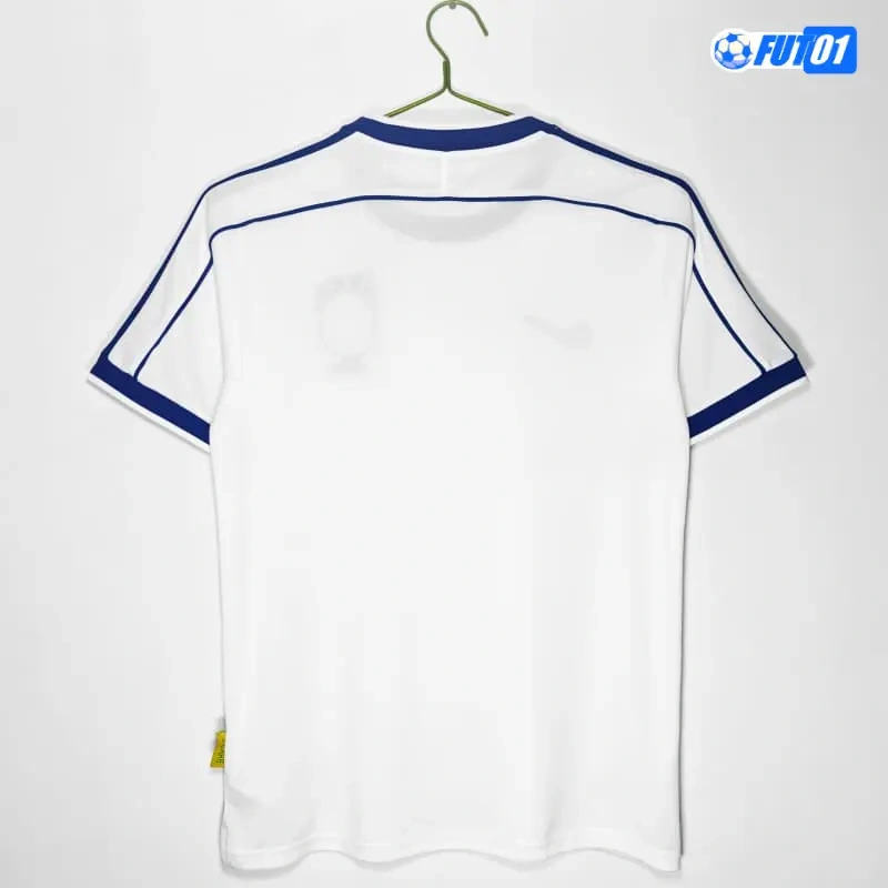 Camiseta Brasil 1998 Retro Blanco