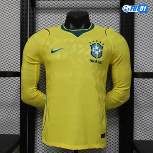 Camiseta Brasil Home Mundial 2026 ML Versión Jugador