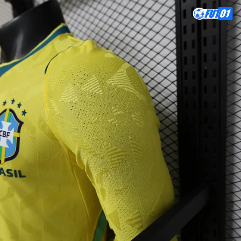 Camiseta Brasil Home Mundial 2026 ML Versión Jugador
