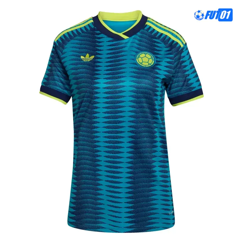 Camiseta Colombia Away Mundial 2026 Mujer