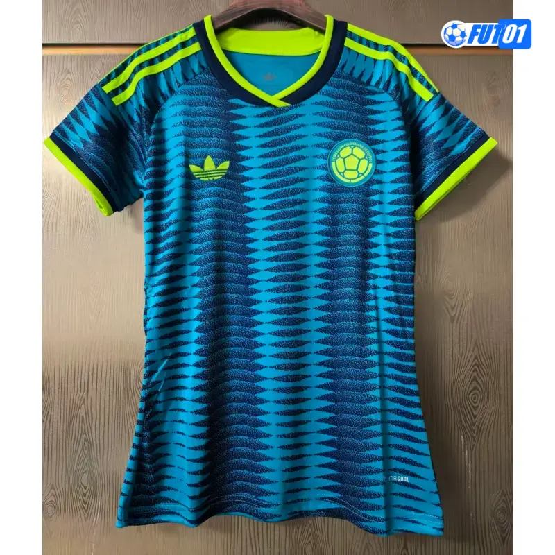 Camiseta Colombia Away Mundial 2026 Mujer