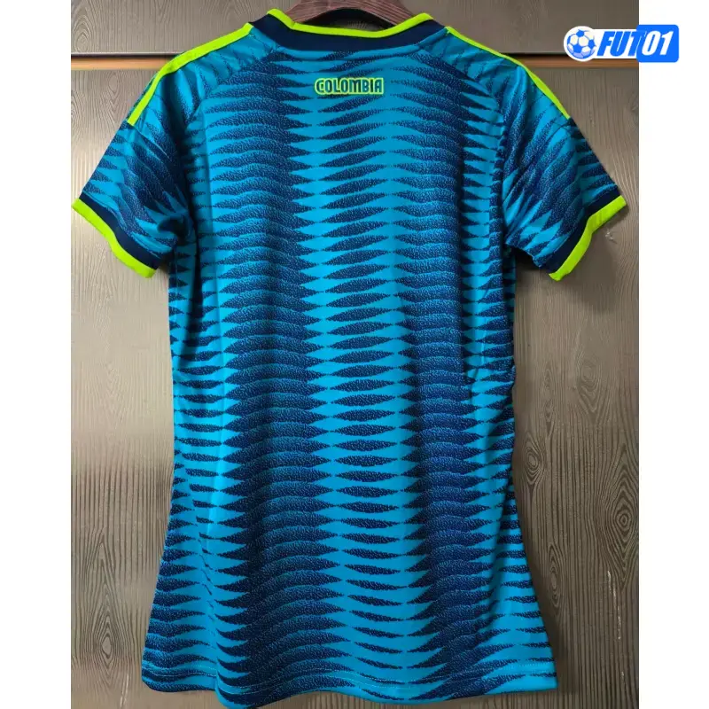 Camiseta Colombia Away Mundial 2026 Mujer
