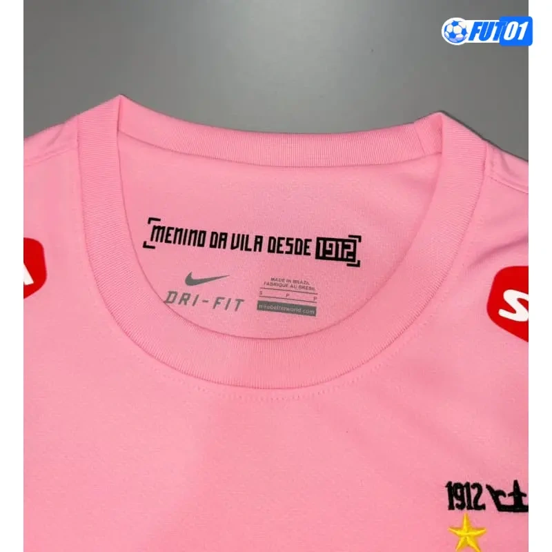 Camiseta Santos FC 2012/2013 Retro ML Rosa