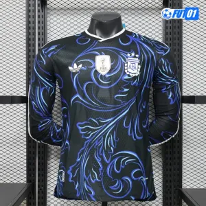 Camiseta Argentina Away Mundial 2026 ML Versión Jugador con FIFA2022