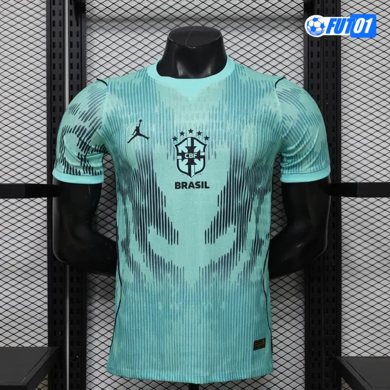 Camiseta de Portero Brasil Mundial 2026 Versión Jugador