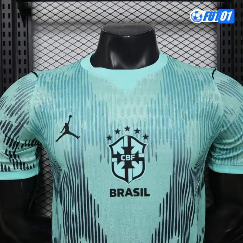 Camiseta de Portero Brasil Mundial 2026 Versión Jugador