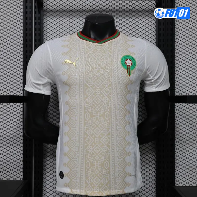 Camiseta Marruecos Away Mundial 2026 Versión Jugador