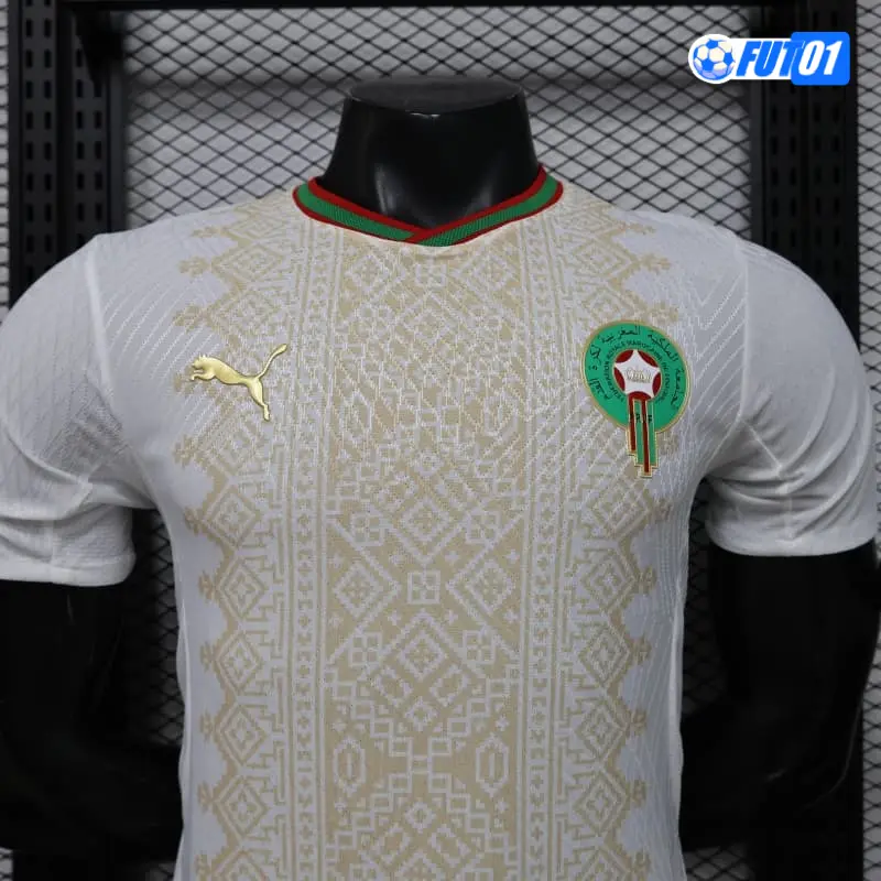 Camiseta Marruecos Away Mundial 2026 Versión Jugador