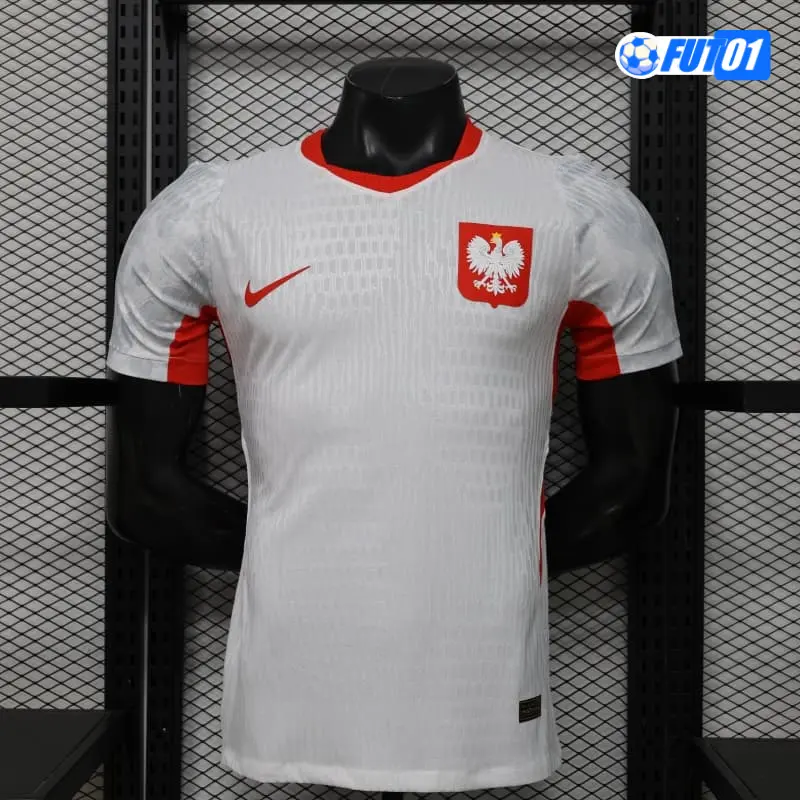 Camiseta Polonia Home Mundial 2026 Versión Jugador