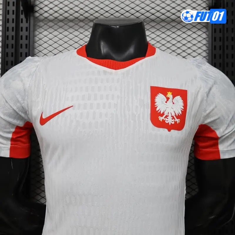 Camiseta Polonia Home Mundial 2026 Versión Jugador