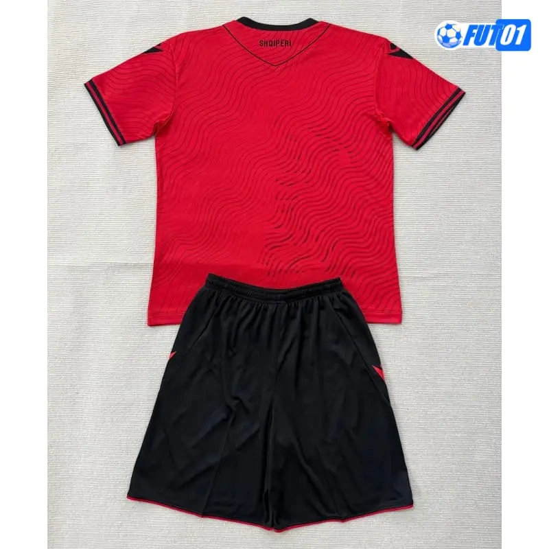 Camiseta Albania Home Mundial 2026 Niño