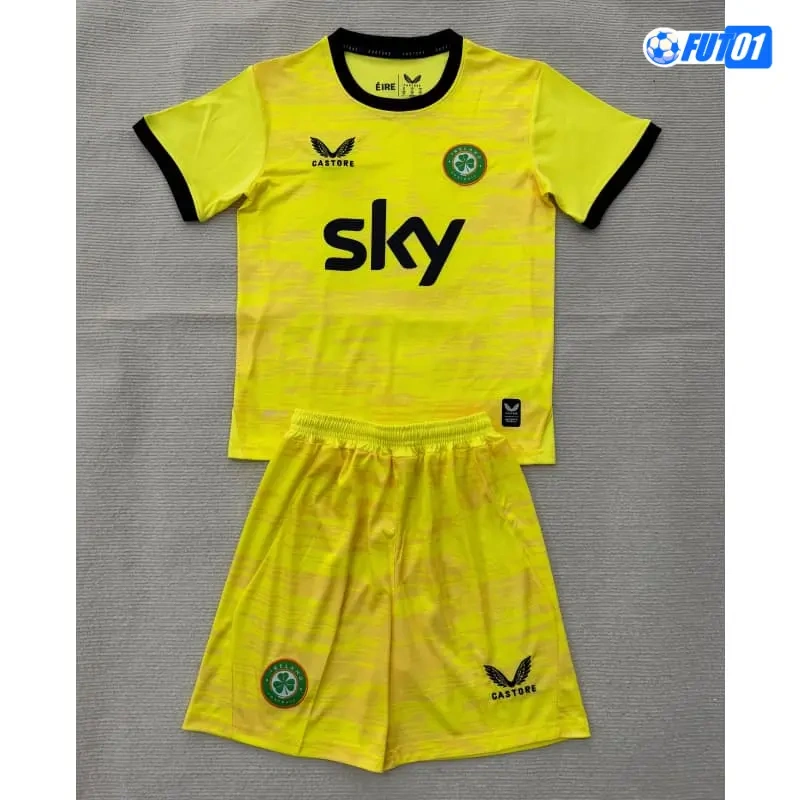 Camiseta de Portero Irland Away Mundial 2026 Niño