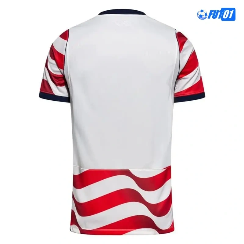 Camiseta EE.UU Home Mundial 2026 Rojo/Blanco
