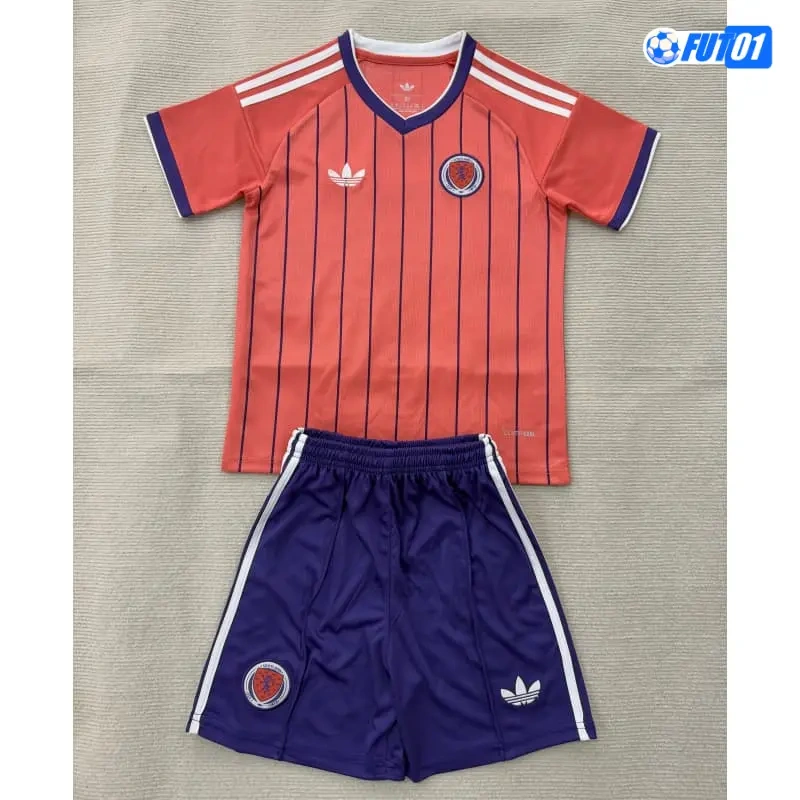 Camiseta Escocia Away Mundial 2026 Niño