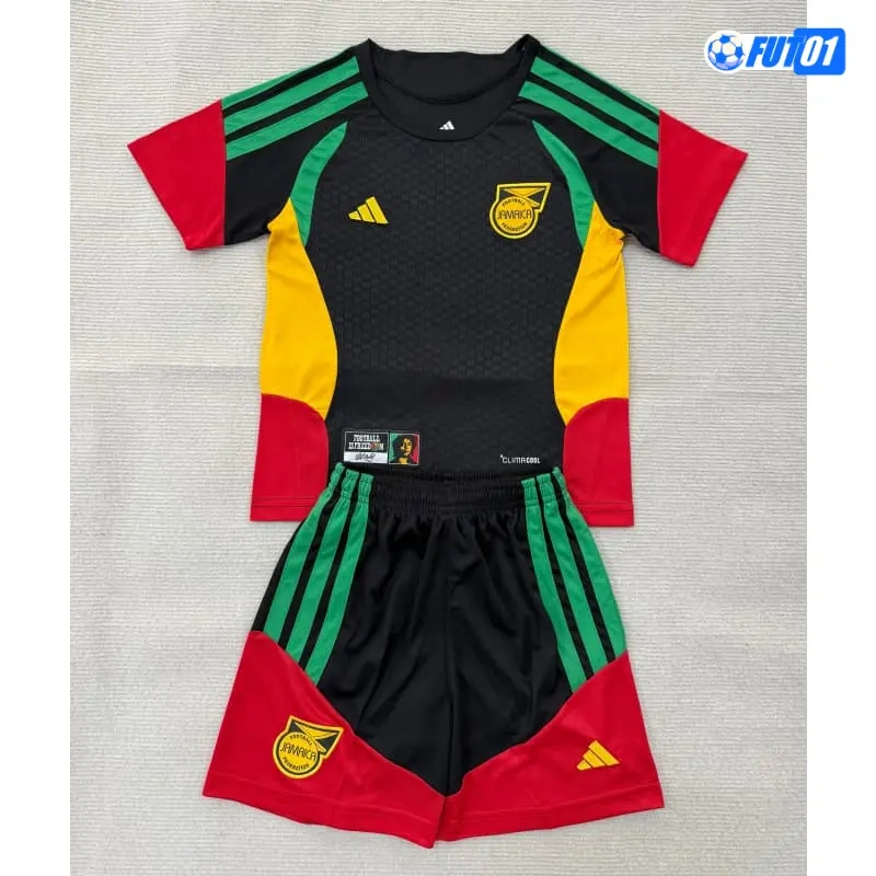 Camiseta Jamaica x Bob Marley Pre-Match 2026 Niño