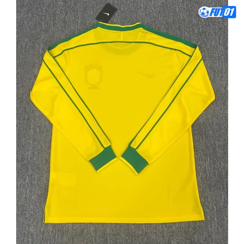 Camiseta Brasil Home 1998 Retro ML