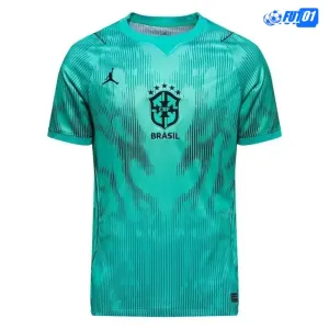 Camiseta de Portero Brasil Mundial 2026 Verde Menta