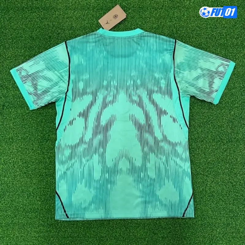 Camiseta de Portero Brasil Mundial 2026 Verde Menta