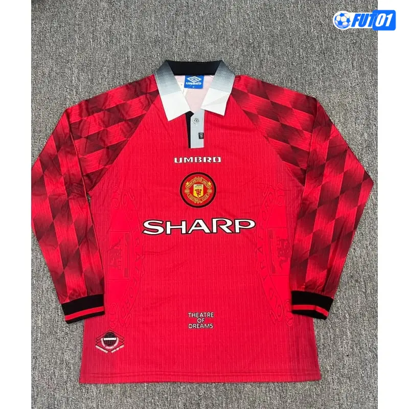 Camiseta Manchester United Home 1996/1998 Retro ML