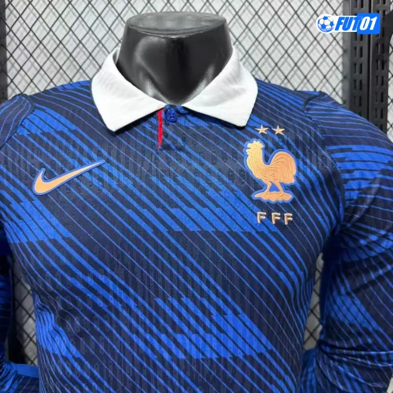 Camiseta Francia Home Mundial 2026 Versión Jugador ML