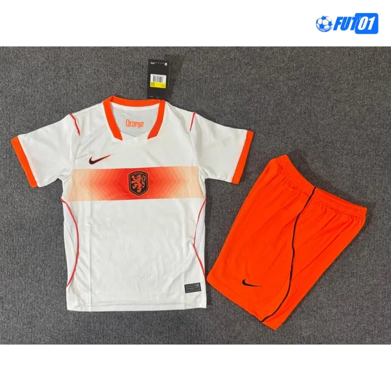 Camiseta Holanda Away Mundial 2026 Niño