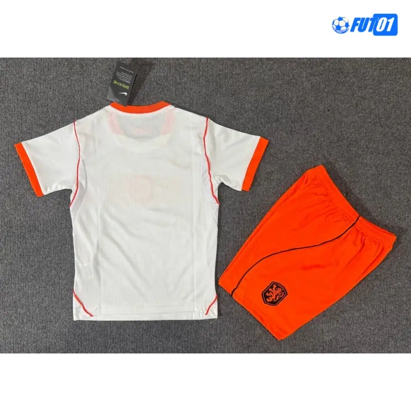 Camiseta Holanda Away Mundial 2026 Niño
