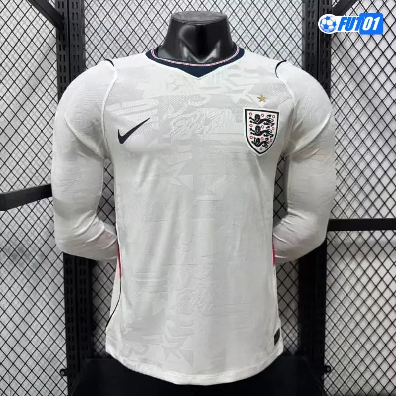 Camiseta Inglaterra Home Mundial 2026 Versión Jugador ML