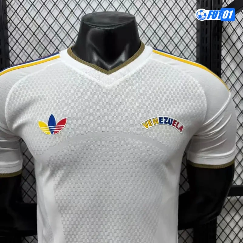 Camiseta Venezuela Away Mundial 2026 Versión Jugador