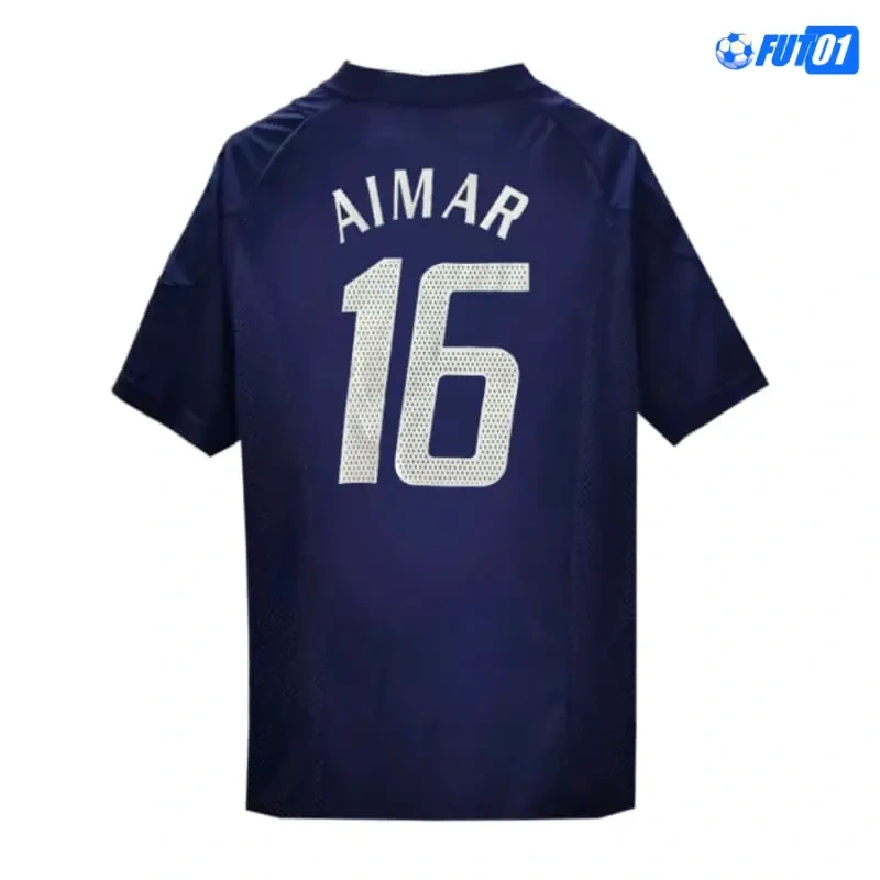 Camiseta Aimar 16 Argentina Away 2002 Retro