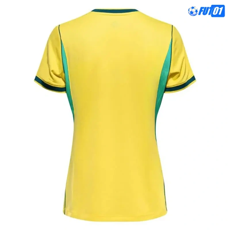Camiseta Brasil Home Mundial 2026 Mujer