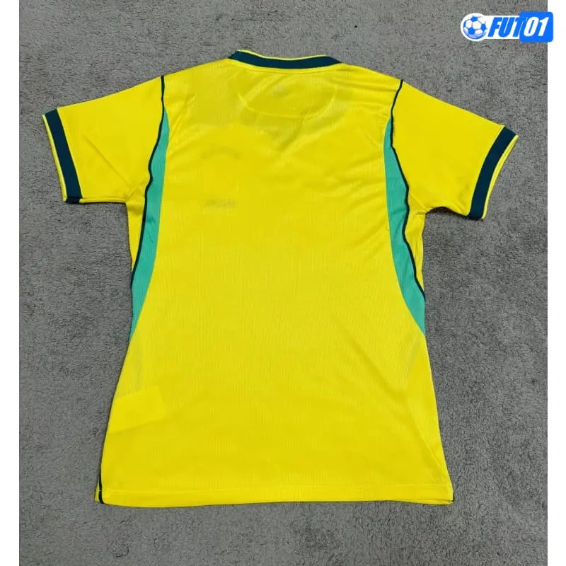 Camiseta Brasil Home Mundial 2026 Mujer