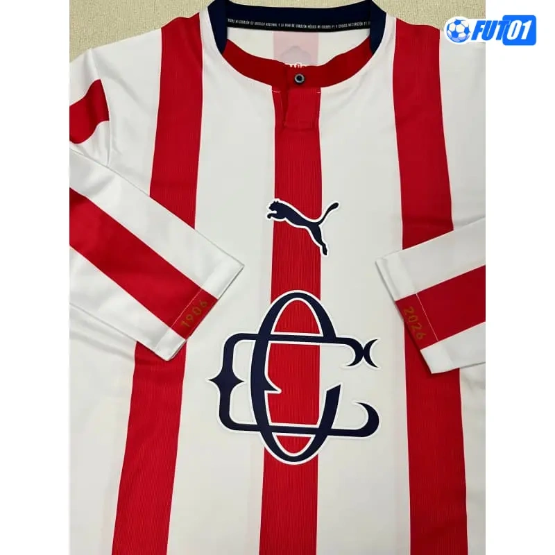 Camiseta Chivas 120 Aniversario Edición 2026/2027 ML