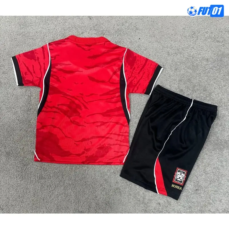 Camiseta Corea del Sur Home Mundial 2026 Niño