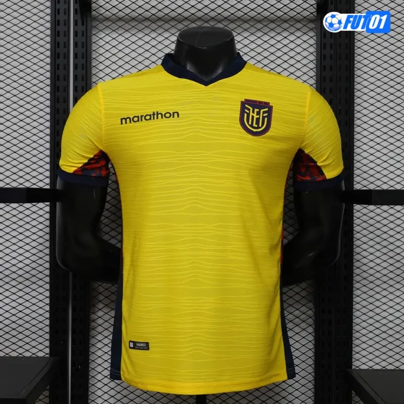 Camiseta Ecuador Home Mundial 2026 Versión Jugador