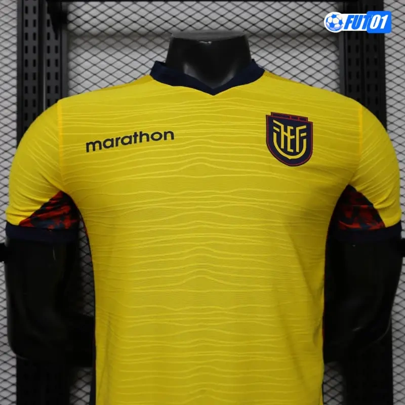 Camiseta Ecuador Home Mundial 2026 Versión Jugador