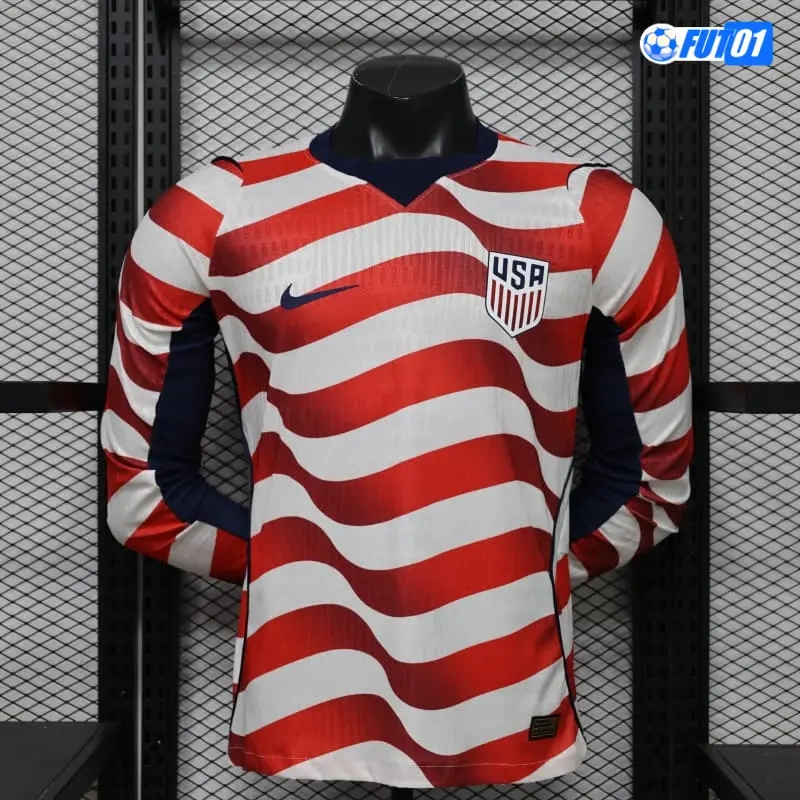 Camiseta EE.UU Home Mundial 2026 Versión Jugador ML