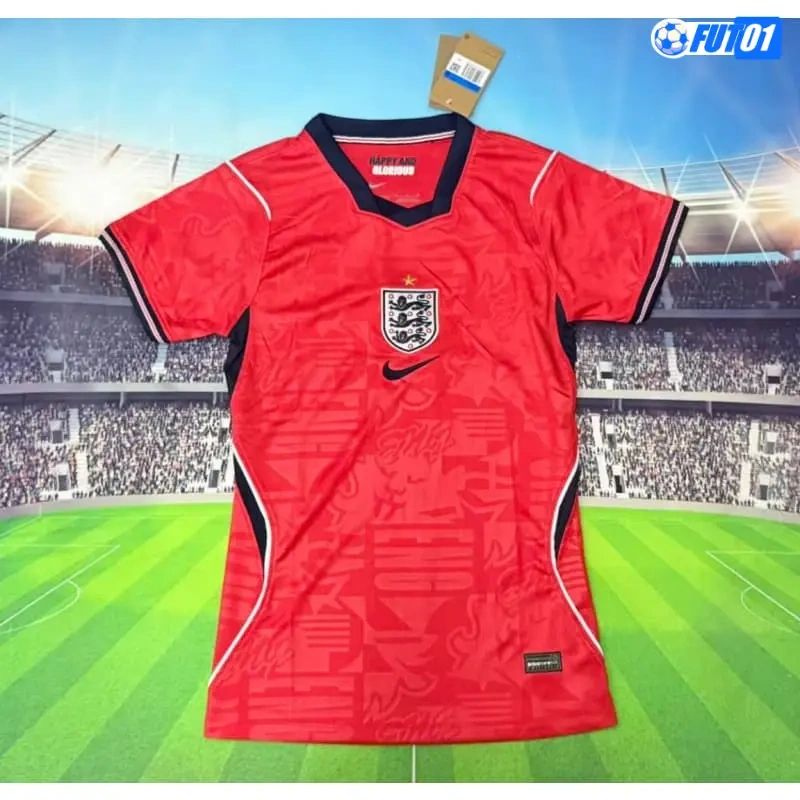 Camiseta Inglaterra Away Mundial 2026 Mujer