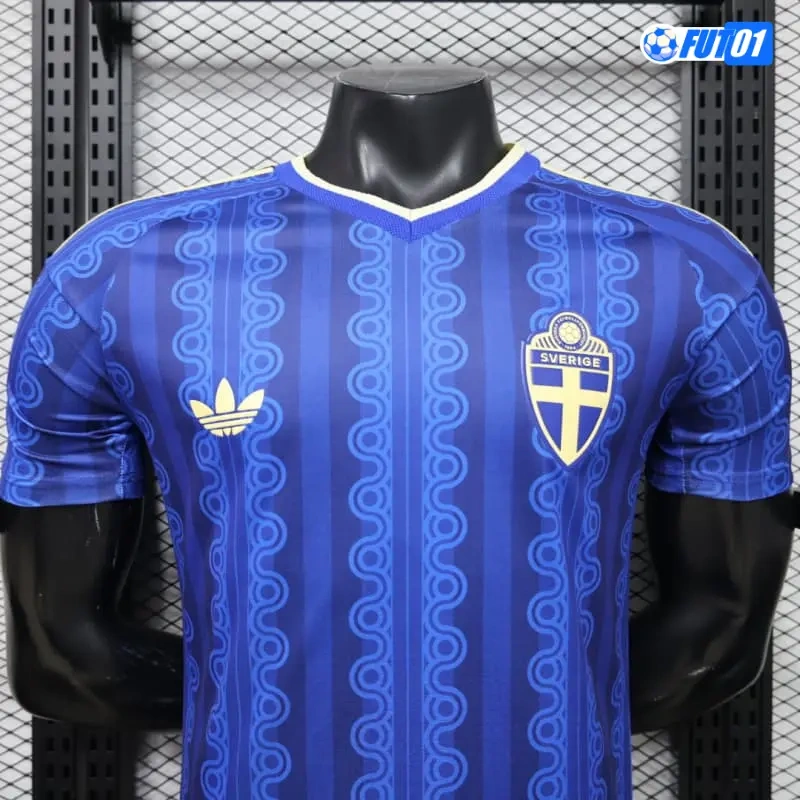 Camiseta Suecia Away Mundial 2026 Versión Jugador
