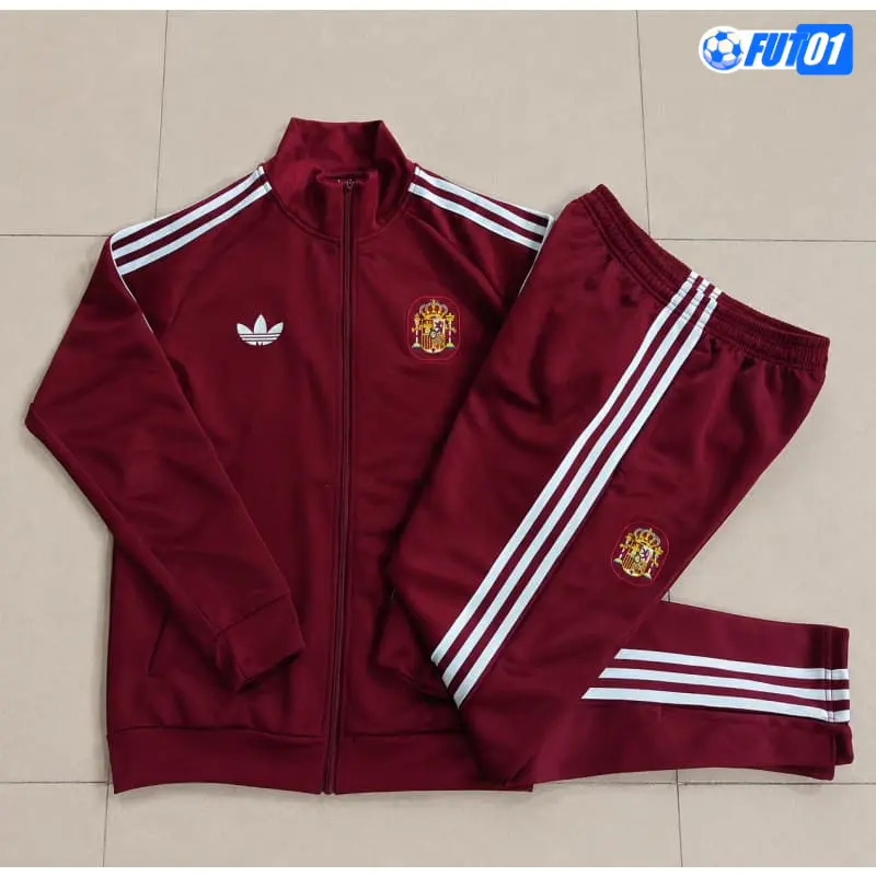 Chandal España 2026 Niño Rojo