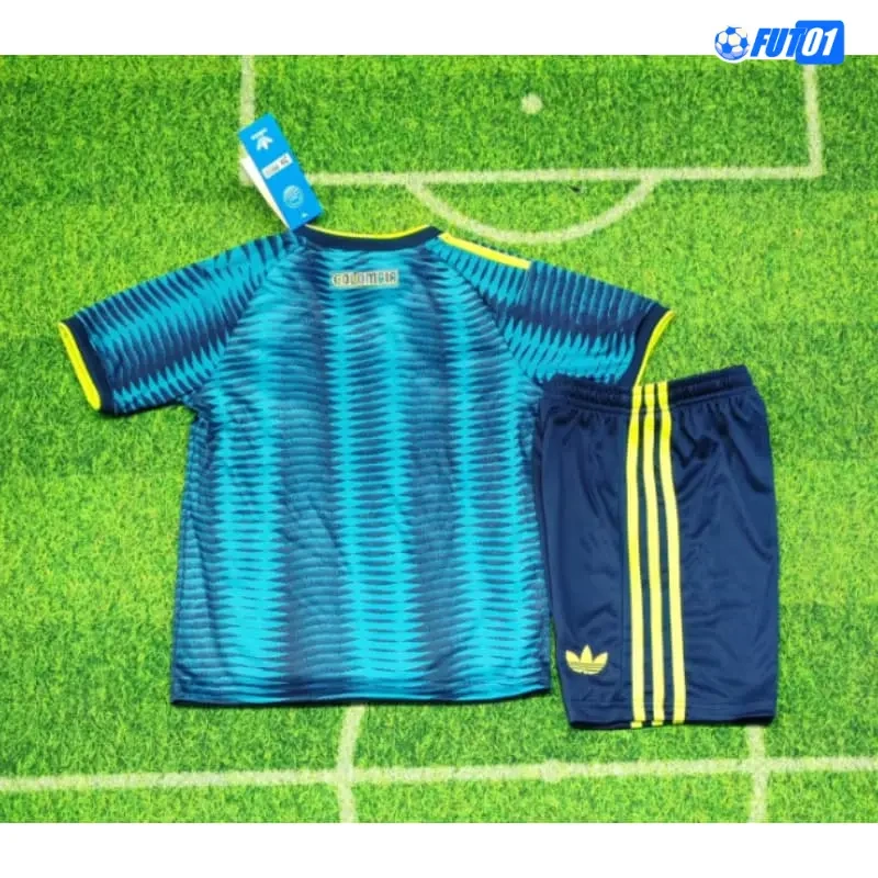 Camiseta Colombia Away Mundial 2026 Niño