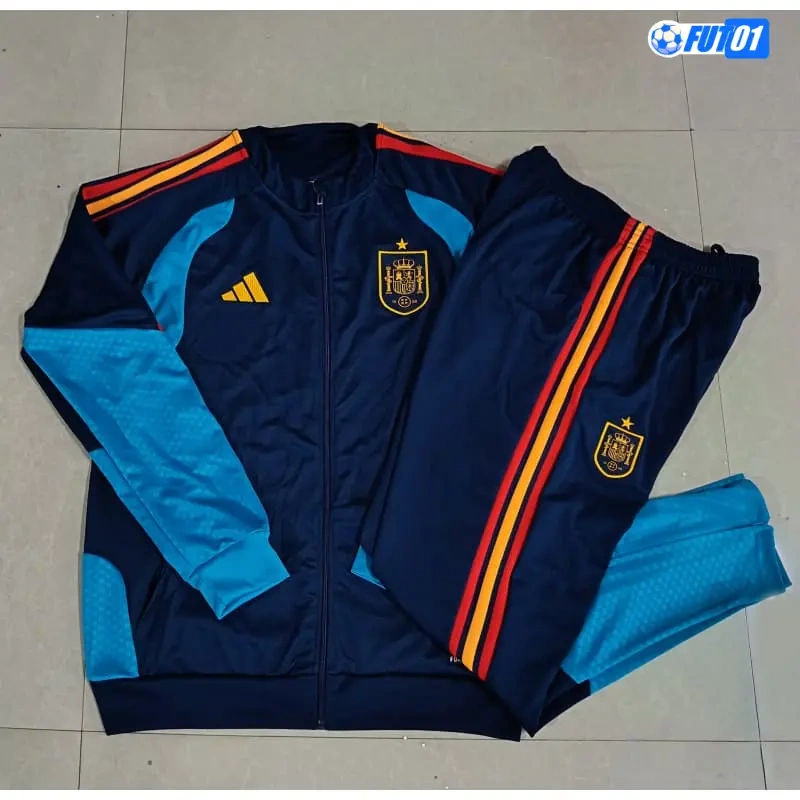 Chandal España 2026 Niño Azul Marino